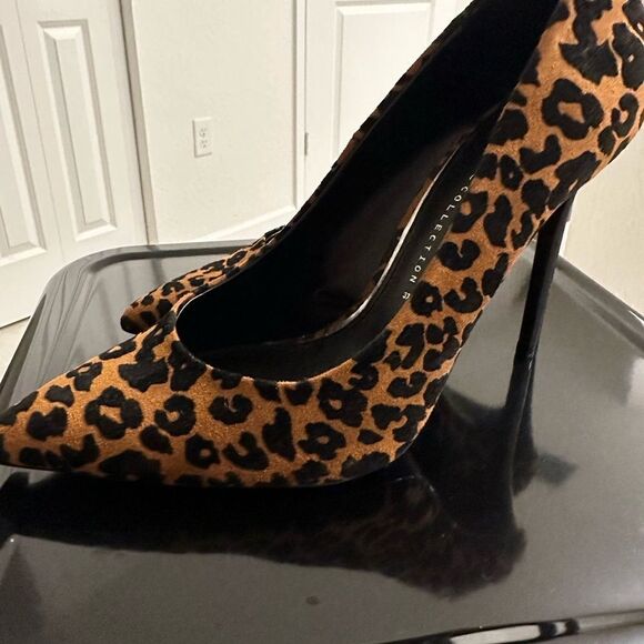 ZARA Cheetah basic collection heels - Picture 6 of 10